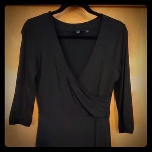 Boden black knit dress